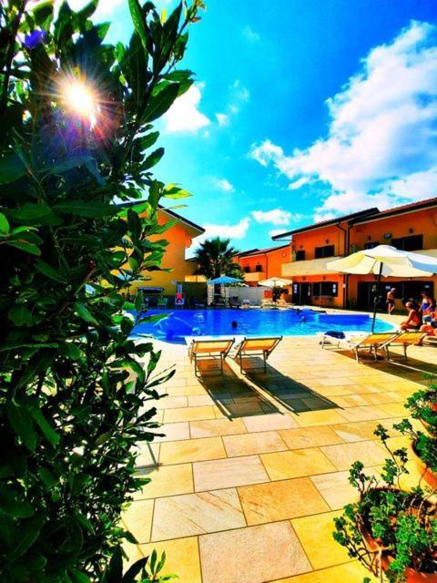Conca Degli Dei Aparthotel Paestum Buitenkant foto